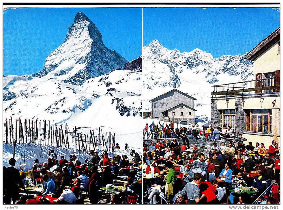 Suisse Switzerland  CHAMPERY  Zermatt  HOTEL SCHWARZSEE - Matt