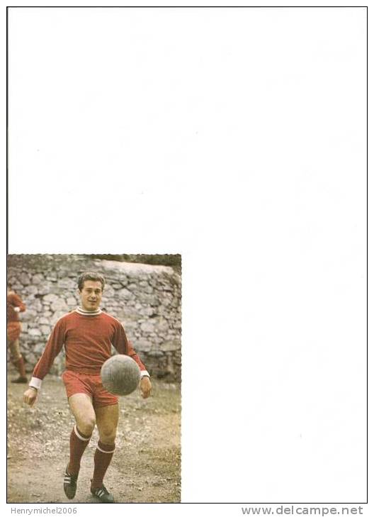 Cpsm  Alain Garnier ,  De Olympique Nimes  Né Le 6/11/1941 A  Fort De France, Foot Ball - Fútbol
