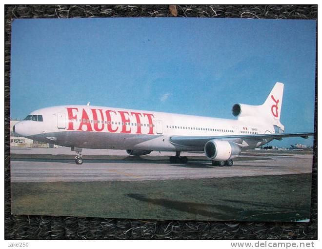 LOCKHEED L 1011-1  TRISTAR  FAUCETT  OB-1455 - 1946-....: Moderne