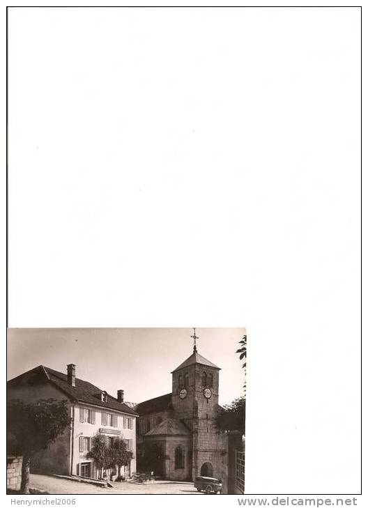 Carte Photo  Jougne 25 Doubs,hotel De La Couronne, Photo Stainacre, Pontarlier - Pontarlier