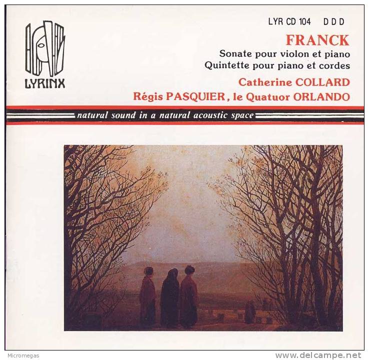 Franck : Sonate Violo-piano, Quintette Avec Piano, Collard, Quatuor Orlando - Klassik