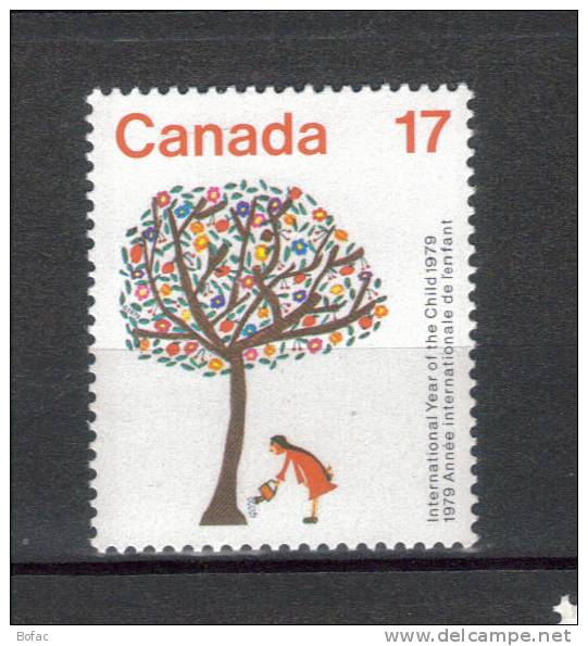 720  **  CANADA  Y  &  T "Enfant Arossant Un Arbre"  19/16 - Unused Stamps