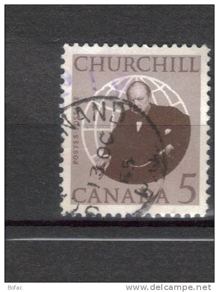 364  OBL  CANADA  Y  &  T  "churchill" - Used Stamps