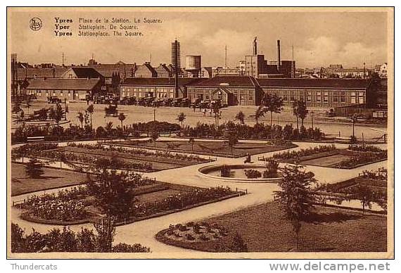 IEPER YPER YPRES PLACE DE LA STATION STATIEPLEIN GARE - Veurne