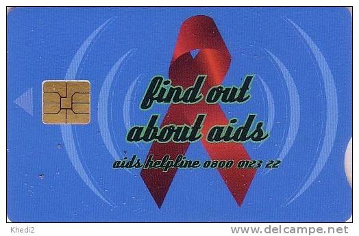 Télécarte Afrique Du Sud - Santé Médecine - Lutte Contre Le SIDA - AIDS South Africa Phonecard - 12 - Reclame