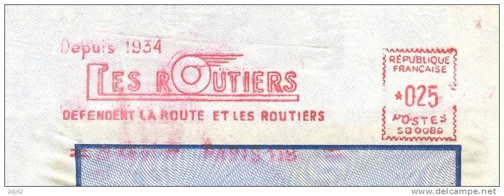 Routiers, Route, Revues, 1934 - EMA Satas - Devant D'enveloppe    (535) - Vrachtwagens