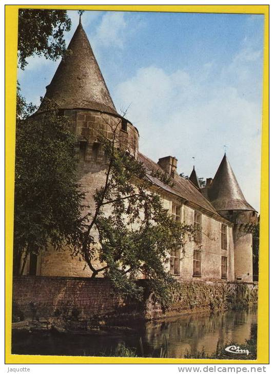 DAMPIERE Sur BOUTONNE Charente Maritime Le Chateau La Façade Du XVè Remaniée Au XVIIè Baignée Par La Boutonne - Dampierre-sur-Boutonne