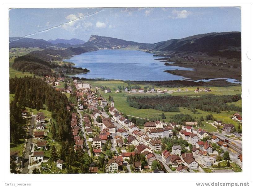 LE SENTIER Lac De Joux Et Dent De Vaulion. Vue Aérienne - Sent