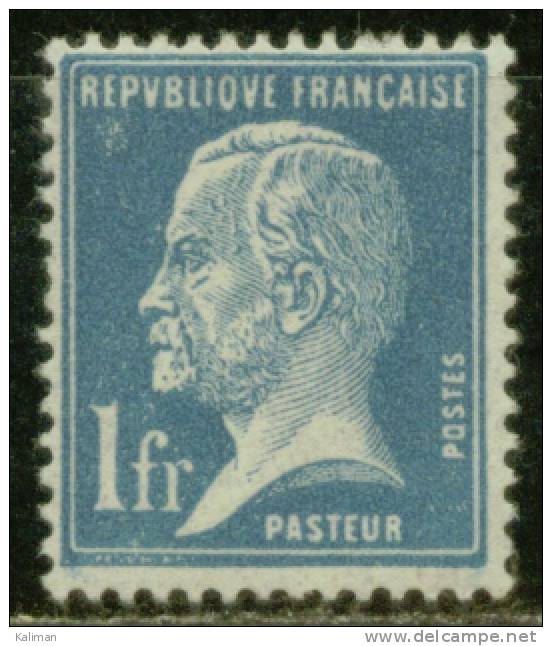 France N° 179 Xx - Cote 50 Euros - Prix De Départ 13 Euros - 1922-26 Pasteur