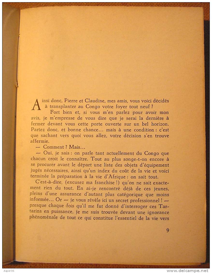 "Au Congo, Face Aux Réalités", Marie-Louise Comeliau 1955 Editions L. Cuypers Bruxelles - Autres & Non Classés