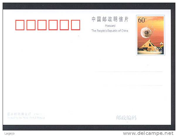 CHINE PYP2001/15 Congrés D'architectes - Postkaarten