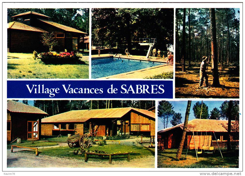 40  SABRES        VVF Piscine Et Habitations - Sabres