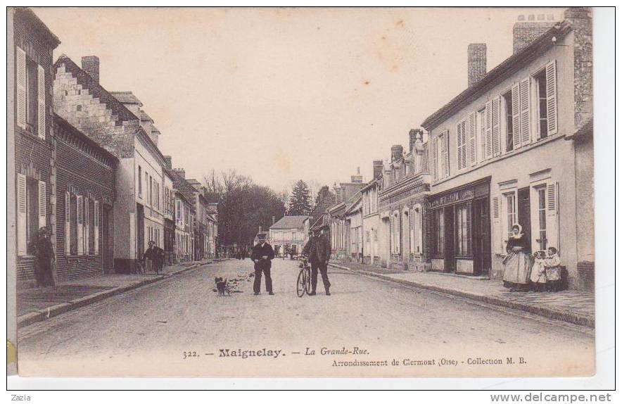 60.157/ MAIGNELAY - La Grande Rue - Maignelay Montigny