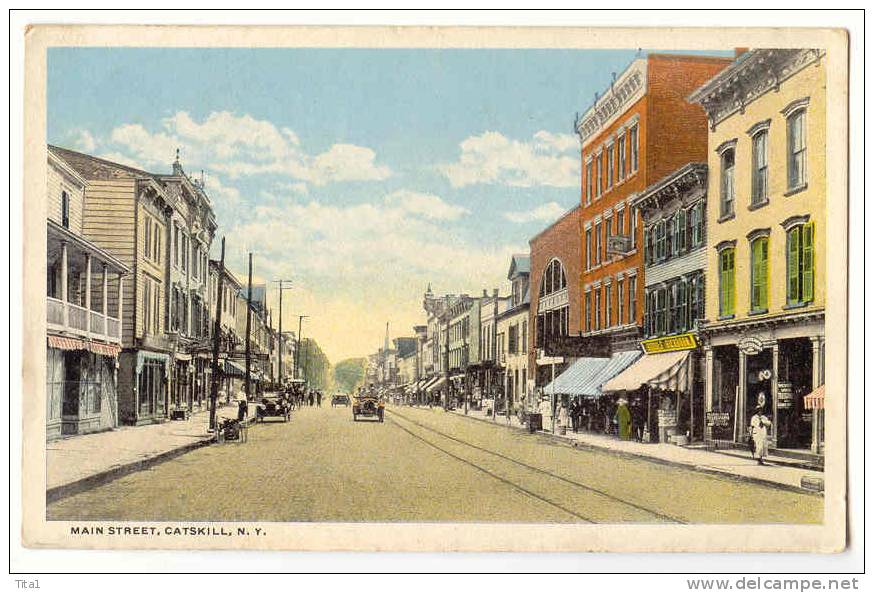 C9607 - Main Street, Catskill - Catskills