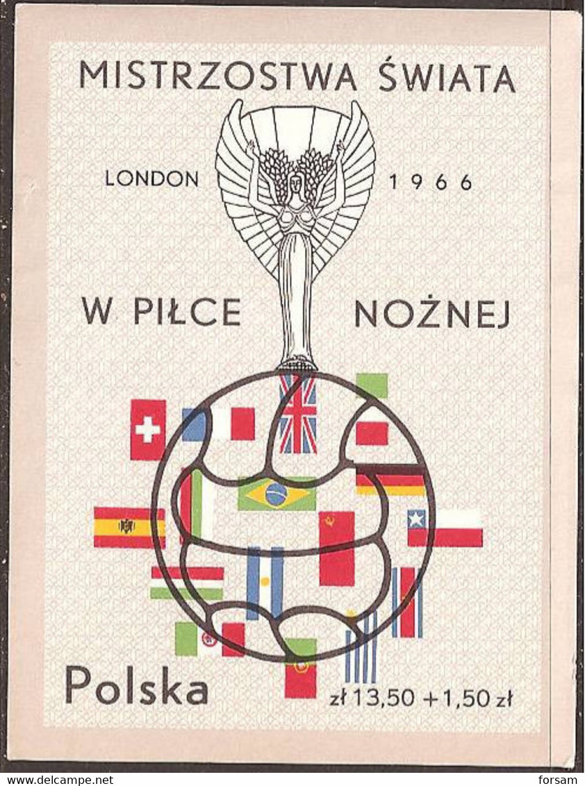 POLAND..1966..Michel# Block 38...MNH. - Neufs