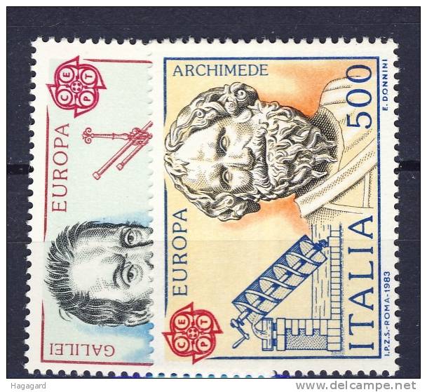 +Italia 1983. Michel 1842-43. MNH - 1982