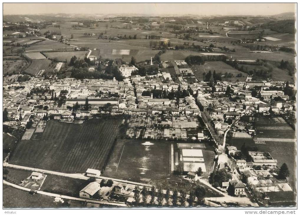 SAINT JEAN DE BOURNAY Vue Aérienne Au 1er Plan Le Stade - Saint-Jean-de-Bournay