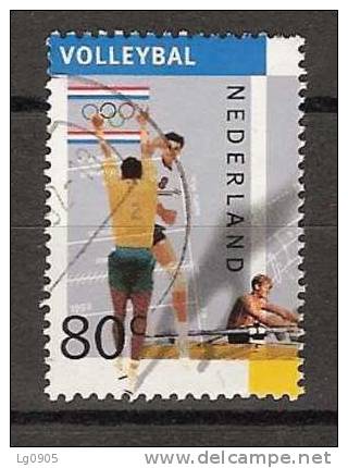 NVPH Nederland Netherlands Pays Bas Niederlande Holanda1517a Used ; Volleybal, Volleyball, Volley 1992 - Volley-Ball