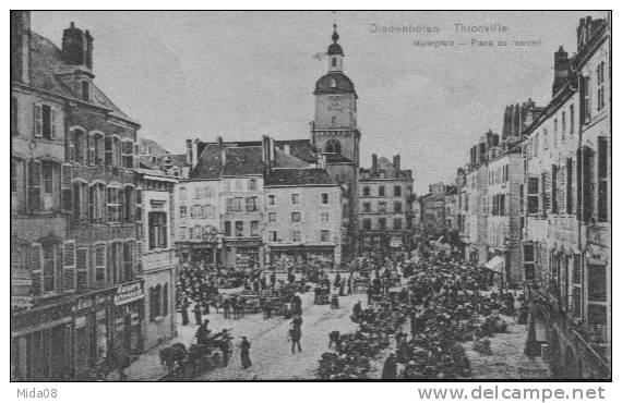 57.THIONVILLE.  PLACE DU MARCHE. - Thionville