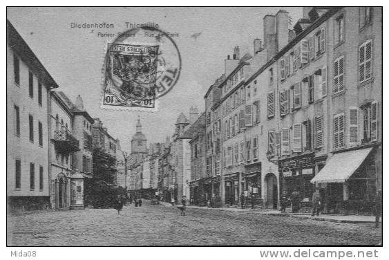 57.THIONVILLE.  RUE DE PARIS. - Thionville