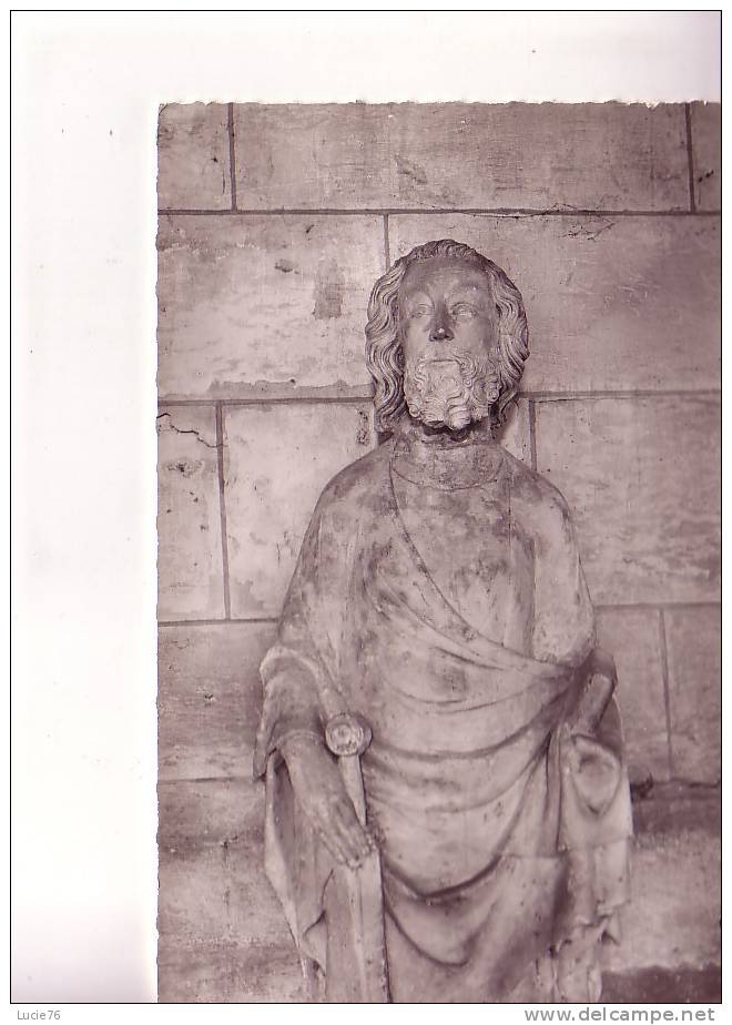 DUCLAIR  -  Eglise  SAINT DENIS   XIIè Et  XVè Siècle -   Statue  -  Un Apôtre  - 2 - Duclair