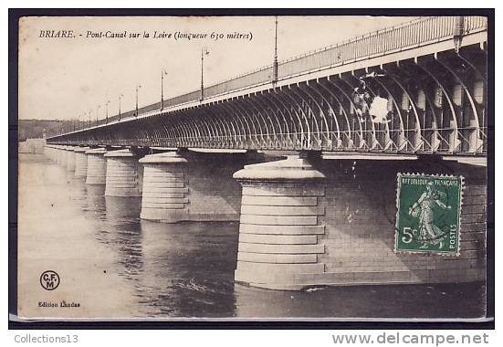 LOIRET - Briare - Pont Canal Sur La Loire - Briare