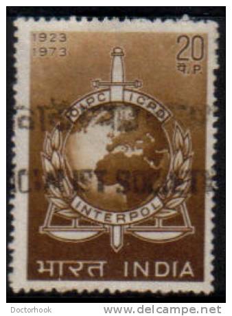 INDIA   Scott #  594  F-VF USED - Usados