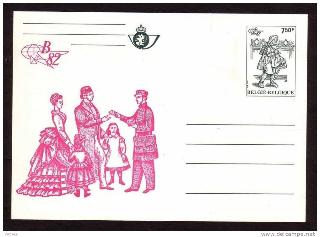 COB CA N° 33  - NEUVE - BELGICA 82 - 1 Ière Expo D'histoire Postale, Entiers Postaux Et Aérophilatélie. - De 20 % COB - Geïllustreerde Briefkaarten (1971-2014) [BK]