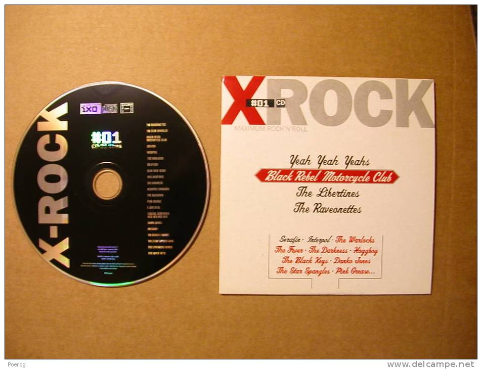 CD - COMPILATION X ROCK #1 - 2003 - 21 Titres - THE RAVEONETTES - THE YEAH YEAH YEAHS - BLACK REBEL MOTORCYCLE CLUB - Sonstige & Ohne Zuordnung