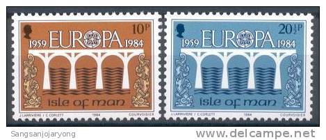 Isle Of Man Sc260-1 Europa. - 1984