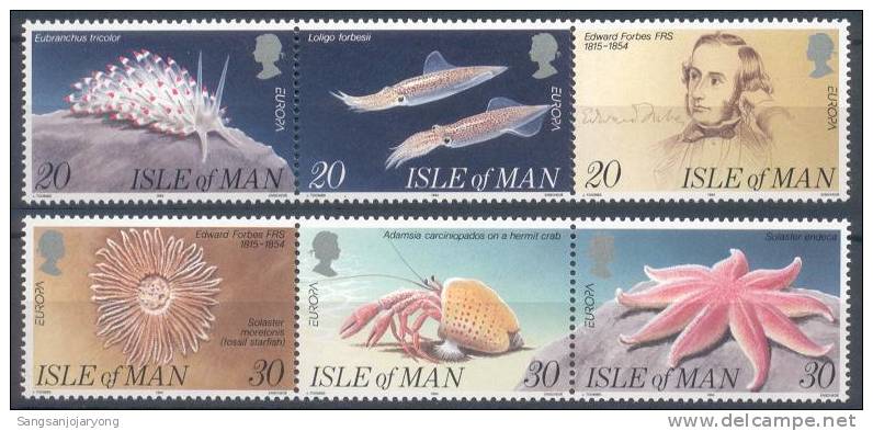 Isle Of Man Sc594-9 Europa. - 1994