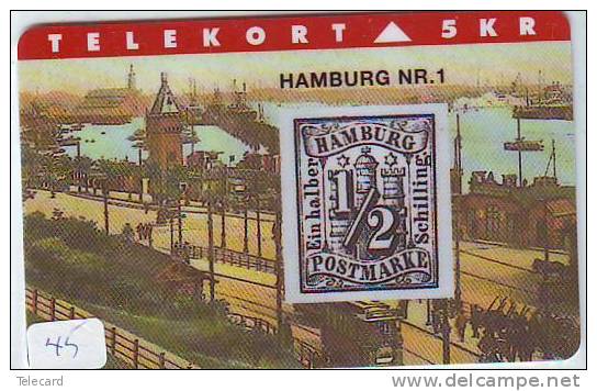 Timbres Sur Télécarte STAMPS On PHONECARD (45) - Briefmarken & Münzen