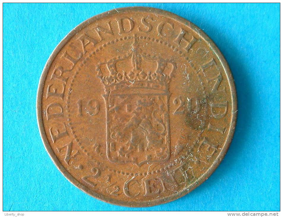 2 1/2 CENT KOPER  - 1920  ! - Indes Néerlandaises