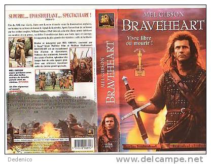 Mel  GIBSON  :  BRAVEHEART - Azione, Avventura