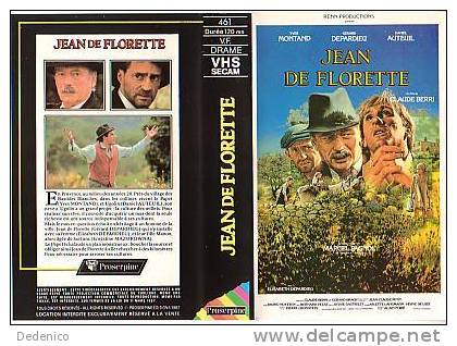 MONTANT,DEPARDIEU,AUTEUIL  :  "  JEAN DE FLORETTE  " - Drama