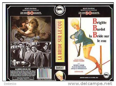 Brigitte  BARDOT  :   " LA BRIDE SUR LE COU  " - Komedie