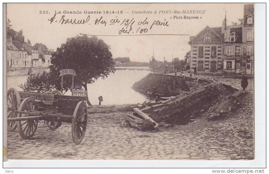 60.229/ Tranchées à PONT STE MAXENCE - Pont Sainte Maxence