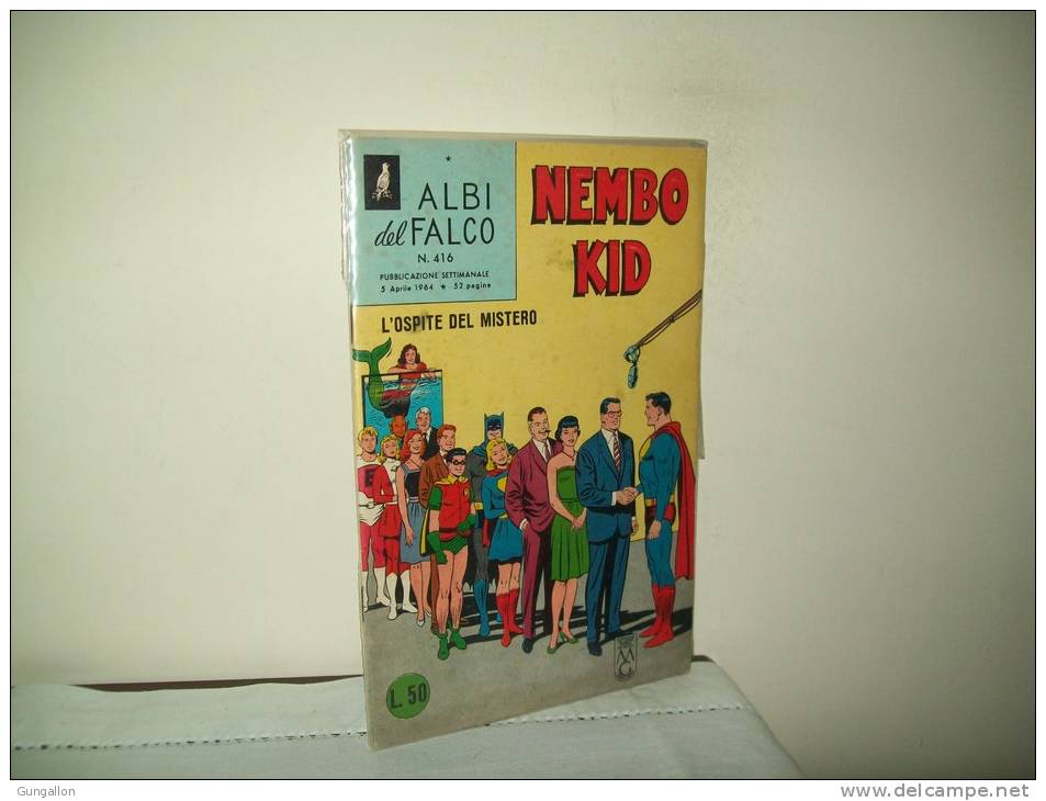 Albi Del Falco "Nembo Kid (Mondadori 1964)  N. 416 - Super Eroi