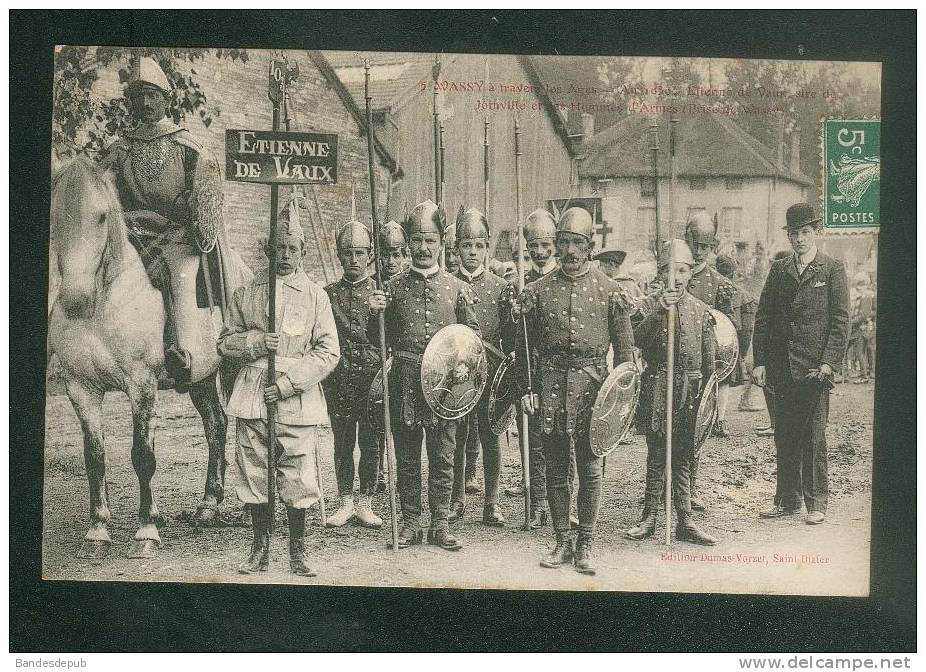 Wassy (52) à Travers Les âges - Etienne De Vaux Sire De Joinville Hommes D'Armes Fête Historique Costume  Dumas Vorzet - Wassy