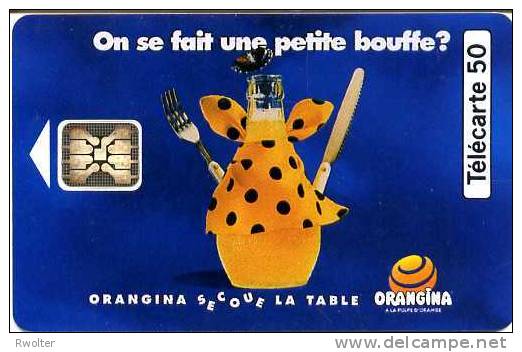 @+ Télécarte Orangina 2 - 50U - SC5an - 07/93. REF : F382 - 5 N° TGE. - 1993