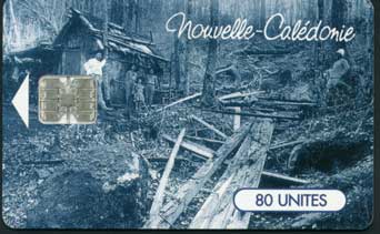 @+ Nouvelle Caledonie - Exploitation De Bois 80U - Ref : NC49 - Nouvelle-Calédonie