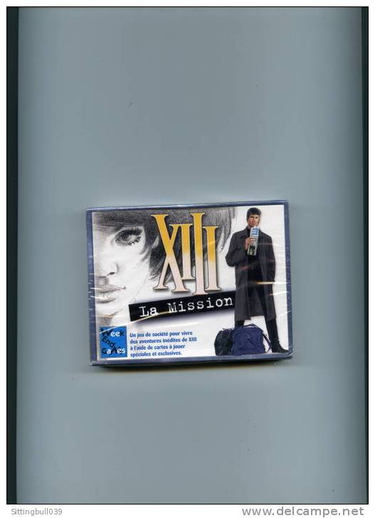 XIII. LA MISSION. JEU DE 112 CARTES ORIGINALES. VANCE Et VAN HAMME. DARGAUD 2002. Collection ! - XIII