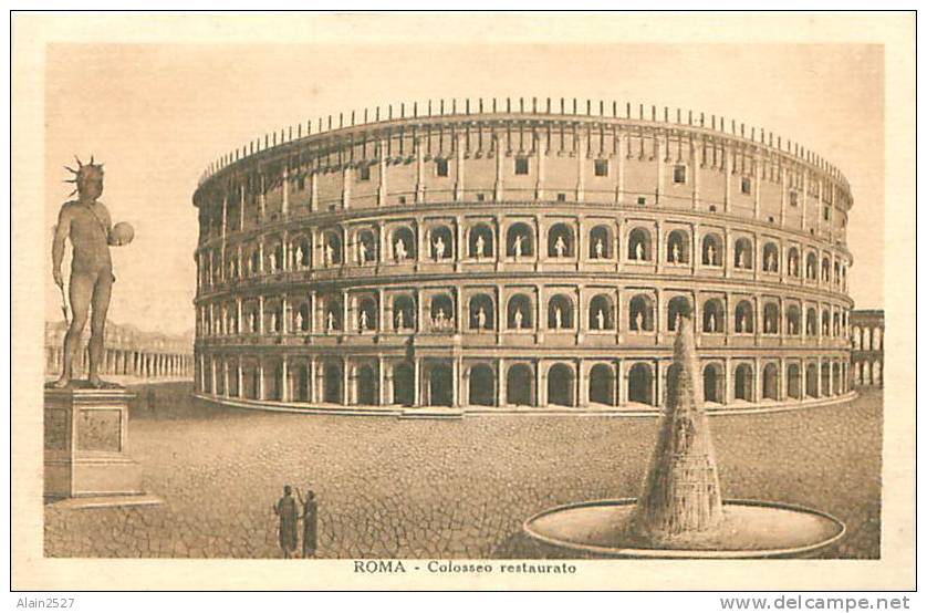 ROMA - Colosseo Restaurato. - Colisée