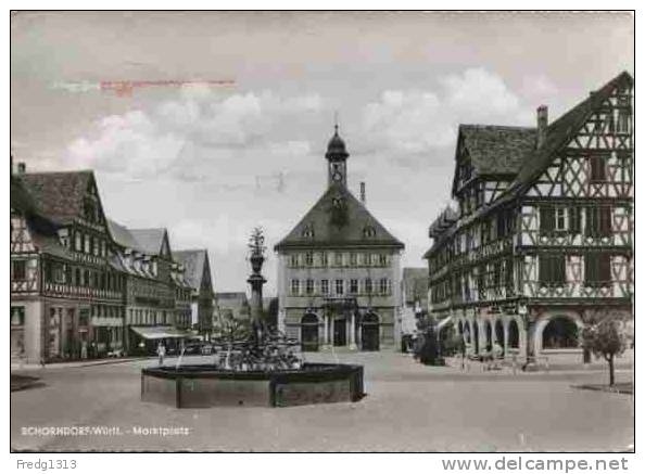 Schondorf - Markplatz - Schorndorf