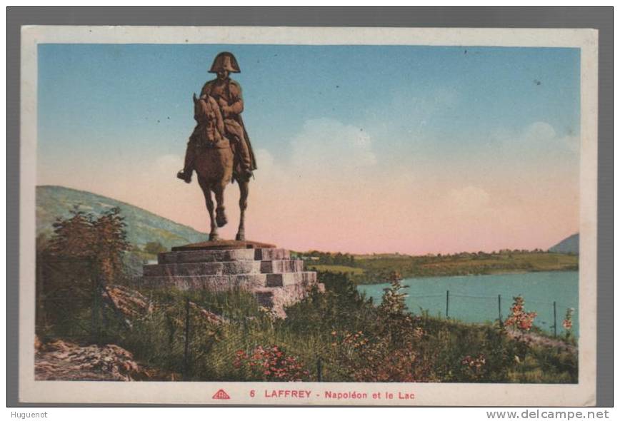 B - CARTE POSTALE - 38 - LAFFREY - STATUE DE NAPOLEON - - Laffrey