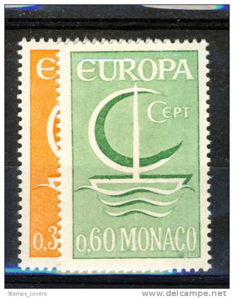 MONACO MNH** MICHEL 835/36 EUROPA 1966 - 1966