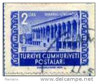 PIA - TUR - 1952 : Serie Corrente : Padiglione Di Faienza A Istambul  - (Yv 1158) - Used Stamps