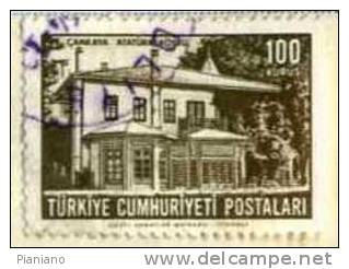 PIA - TUR - 1963 : Serie Corrente : Villa Di Ataturk   - (Yv 1645) - Used Stamps