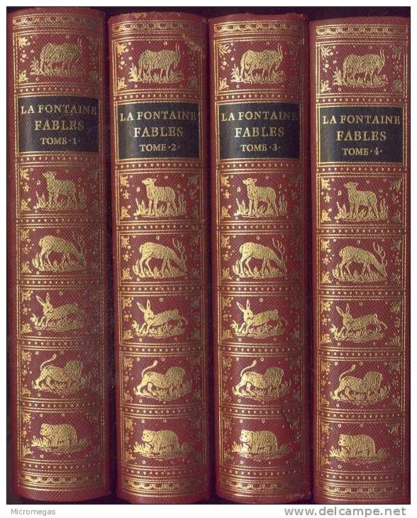 La Fontaine : Fables, Ill. Oudry. Jean De Bonnot - Franse Schrijvers