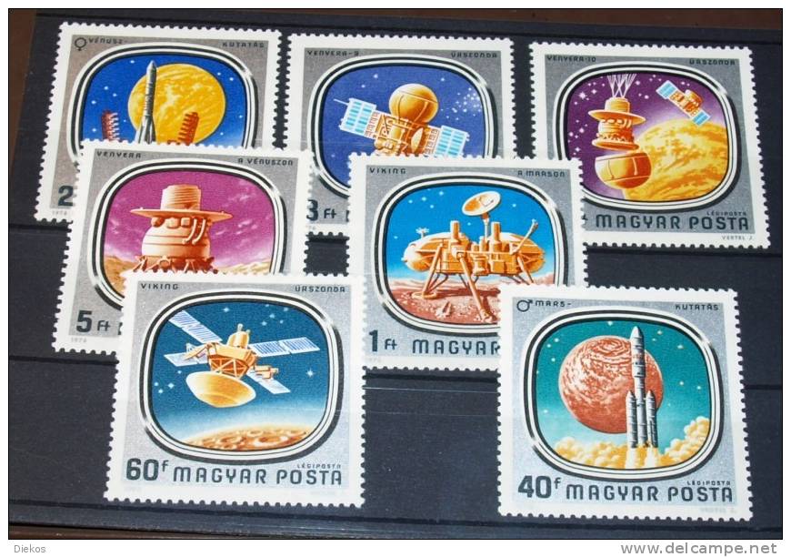 Space,   Magyar Posta Nr:  3148 - 54   Postfrisch **  MNH  #1293 - Europa